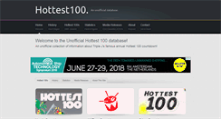 Desktop Screenshot of hottest100.org